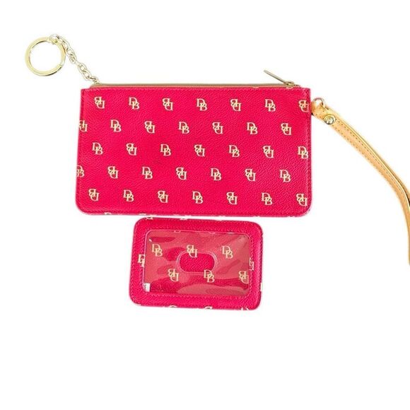 Dooney and Bourke wristlet and card holder - Picture 2 of 4